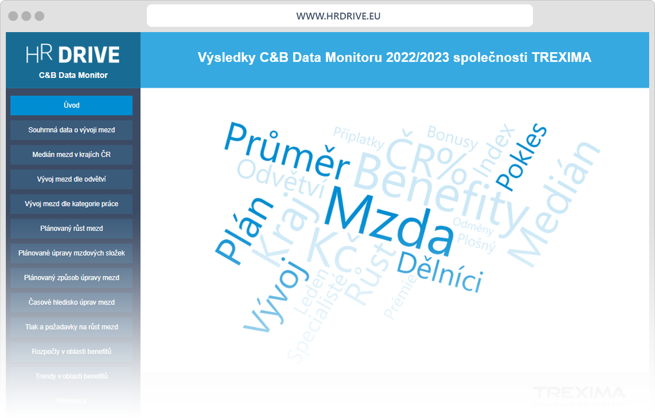Srovnání s trhem práce